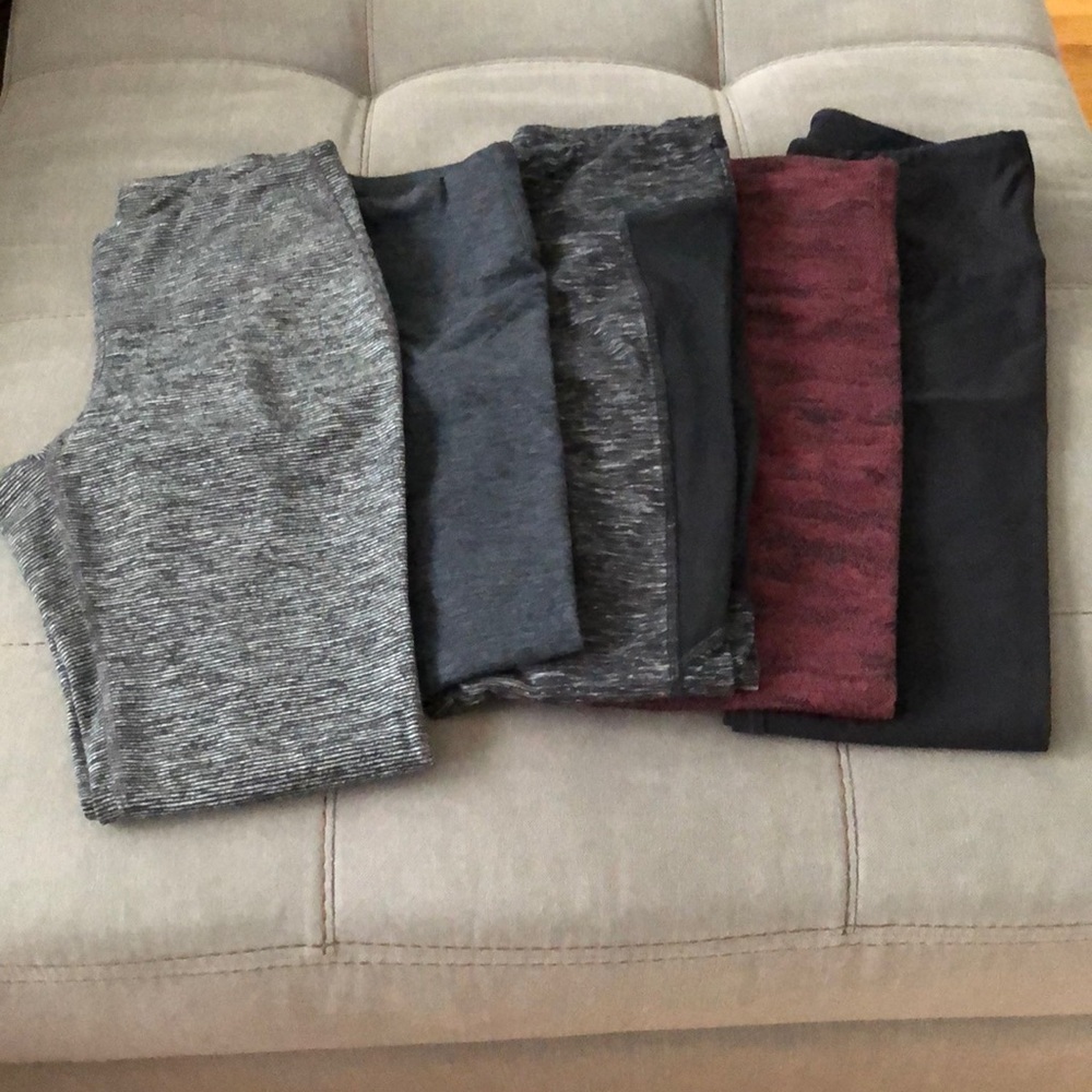 EXCELLENT CONDITION LEGGING BUNDLE 5 PAIR